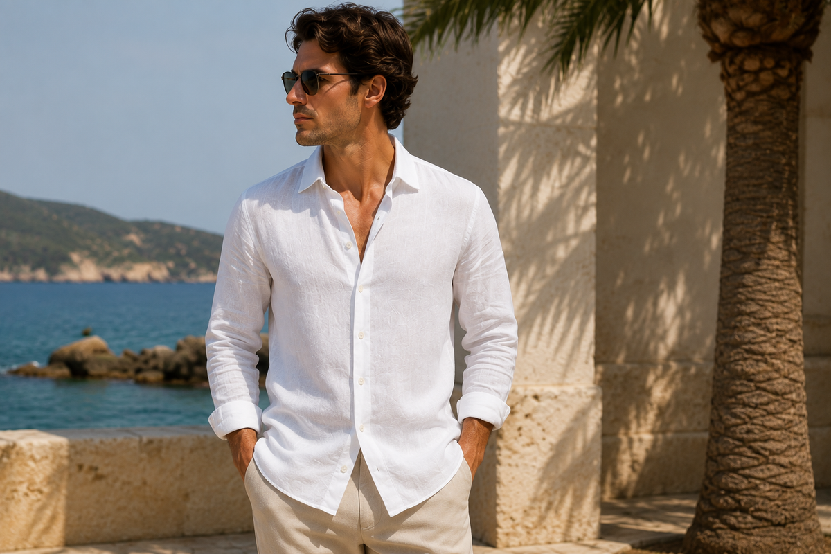 Edelon Linen Resort-Hemd