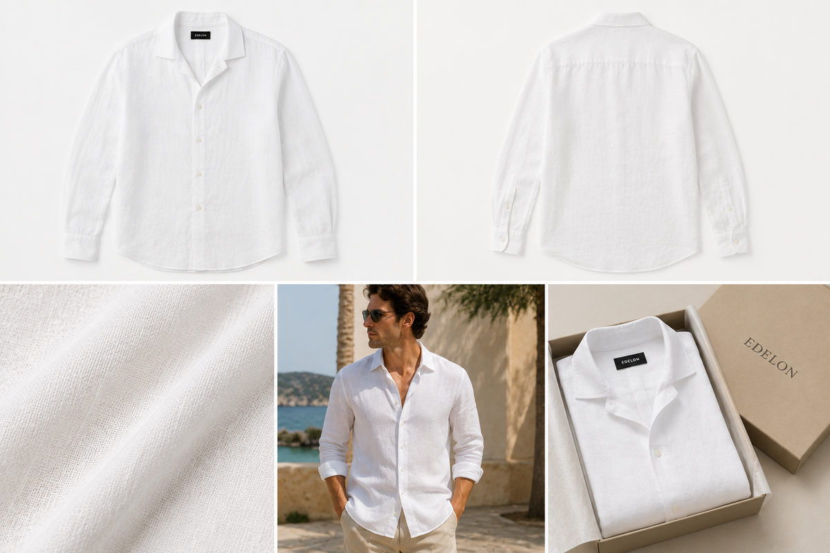 Edelon Linen Resort-Hemd