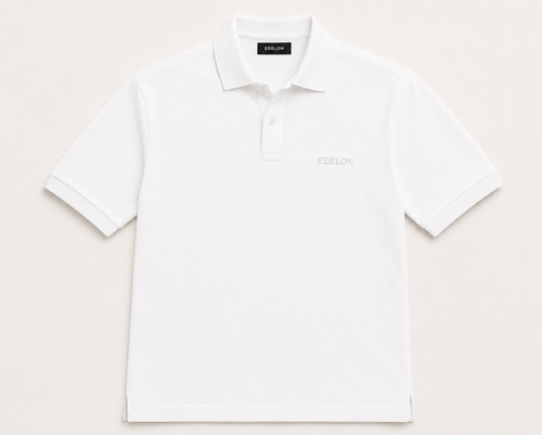 Edelon Premium Cotton Polo – Black