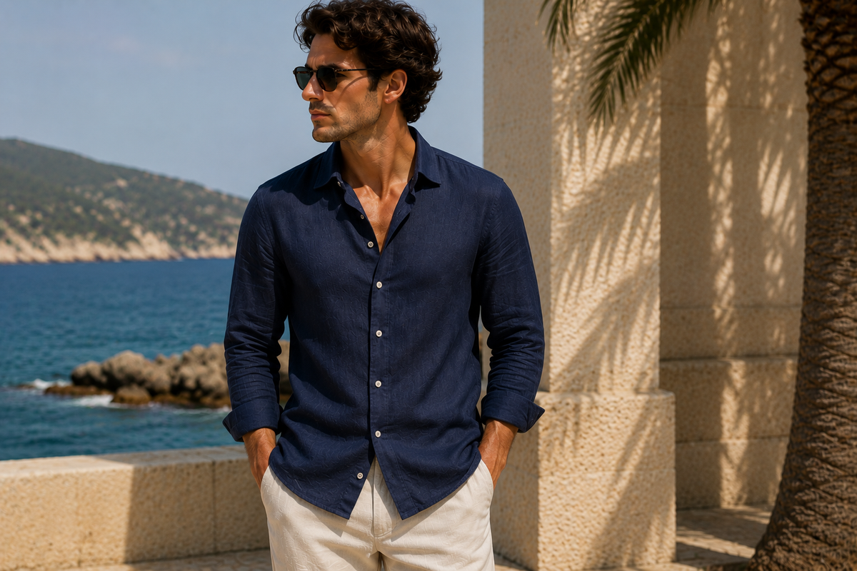 Edelon Linen Resort-Hemd